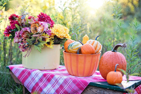 Flowers for Thanksgiving Centerpieces