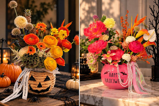 Halloween Flower Arrangements in Naples