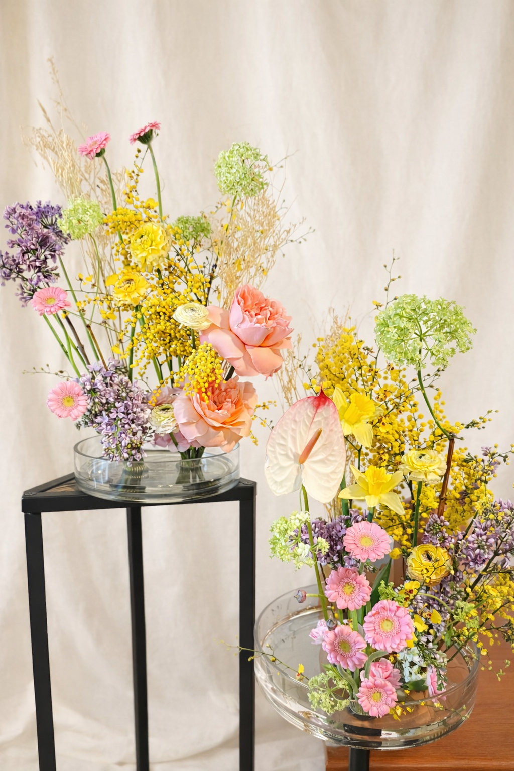Sculptural Kenzan Arrangement