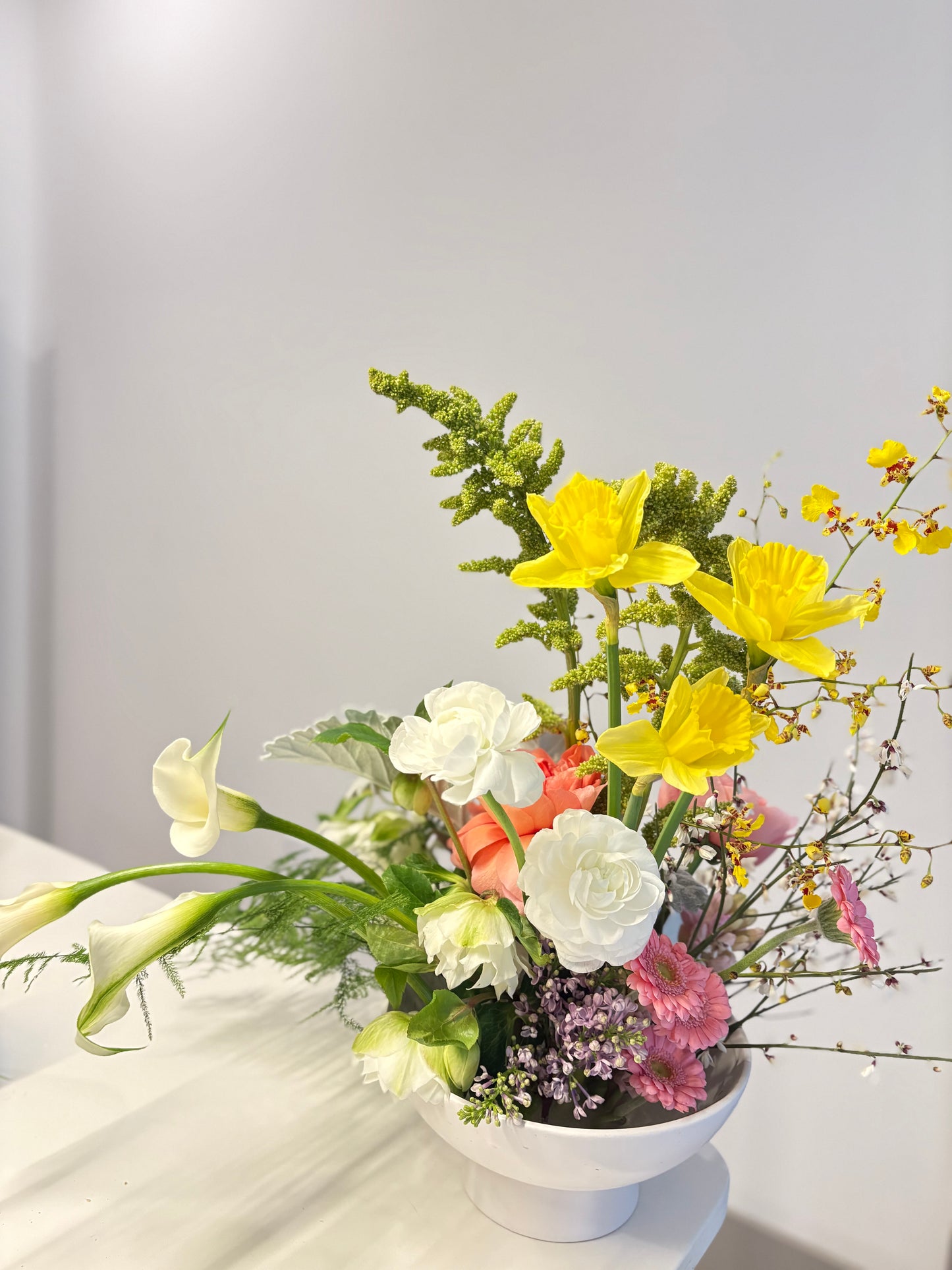 Kenzan Garden Composition Floral Arrangement – Naples Florist