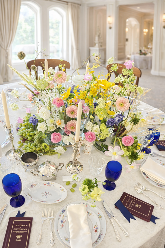 Seasonal Tablescape Design Floral Arrangement – Naples Florist