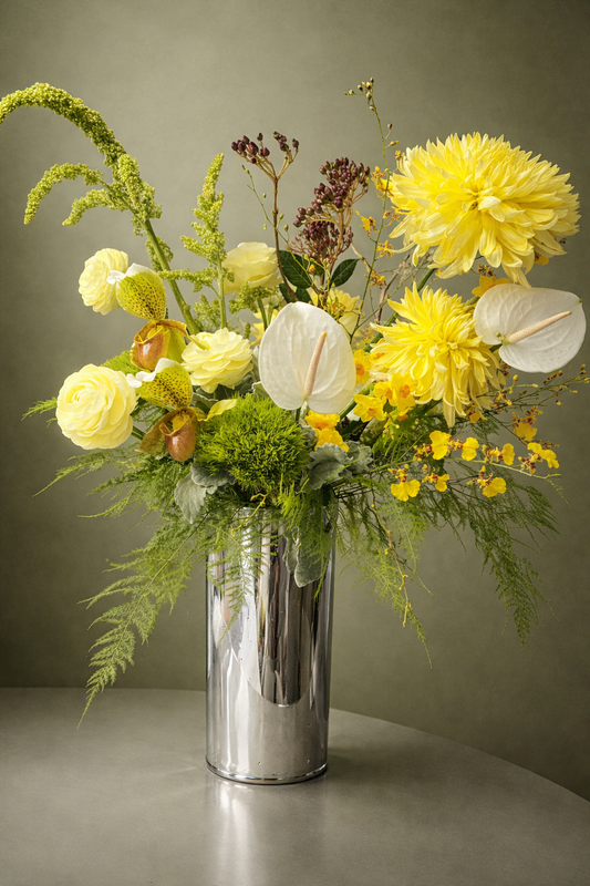 Verdant Lumière Floral Arrangement – Naples Florist